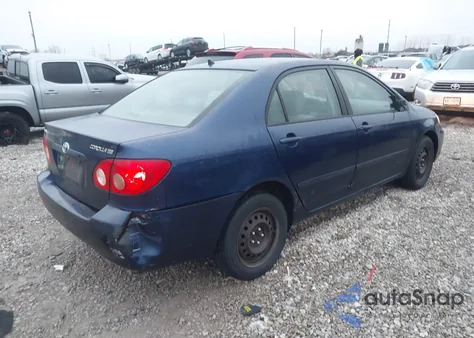 2006 Toyota Corolla Le from USA, damaged, VIN JTDBR32E660062309